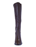 WOMAN'S BOOTS BROWN PU LEATHER CAMI-1