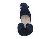 KID'S SHOES BLACK NUB HEELS CASSIE-1K