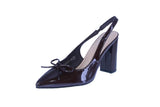 WOMAN'S SHOES BROWN PAT HEELS CASSIE-45