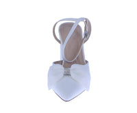 WOMAN'S SHOES WHITE PU HEELS CASSIE-1