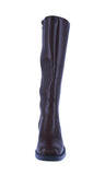 WOMAN'S BOOTS BROWN PU LEATHER CHARLOTTE-1