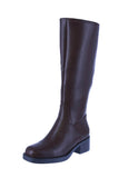 WOMAN'S BOOTS BROWN PU LEATHER CHARLOTTE-1