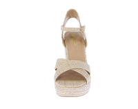 WOMAN'S SHOES ESPADRILLE RAFFIA WEDGE SANDAL CHATWIN