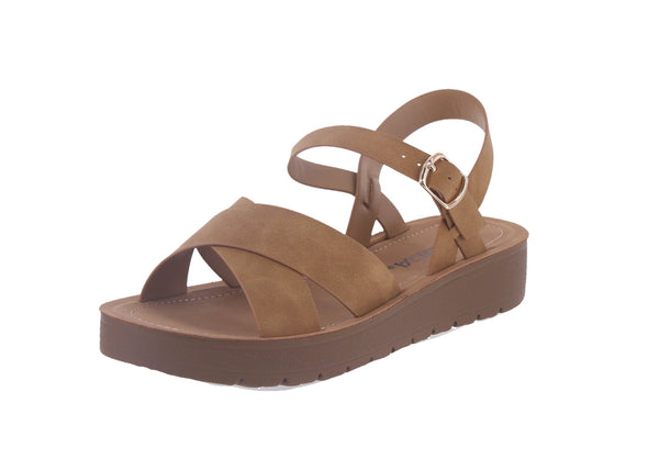 WOMAN'S SHOES NATURAL NUB SANDALS CHESTER