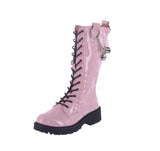 KID'S SHOES PINK PAT BOOTS CHIEF-91K