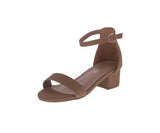 KID'S SHOES TAUPE HEELS DARCIE-1K