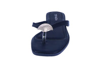 WOMAN'S SHOES BLACK PU LEATHER SANDALS DOHA-9