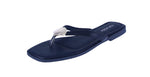 WOMAN'S SHOES BLACK PU LEATHER SANDALS DOHA-9