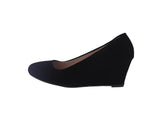 WOMAN'S SHOES BLACK NUB HEELS DORIS-26