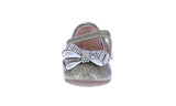 BABY'S SHOES CHAMPAGNE PAT FLATS SUPPLE-83KA