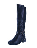 WOMAN'S SHOES BLACK PU BOOTS DYLAN-26