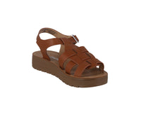 KID'S SHOES TAN PU SANDALS EASILY-2