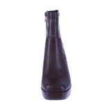 WOMAN'S BOOTIES BROWN PU LEATHER EAST-1