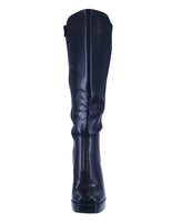 WOMAN'S SHOES BLACK PU BOOTS EAST-42