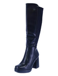 WOMAN'S SHOES BLACK PU BOOTS EAST-42
