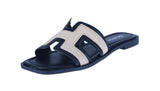 WOMAN'S SHOES BLACK DENIM SANDALS ELIO-18