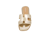 WOMAN'S SHOES GOLD METALLIC SANDALS ELIO-20