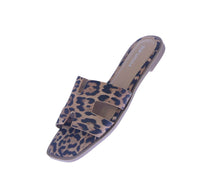WOMAN'S SHOES LEOPARD PU LEATHER SANDALS ELIO-20