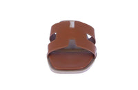 WOMAN'S SHOES TAN PU LEATHER SANDALS ELIO-20