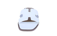 WOMAN'S SHOES WHITE PU LEATHER SANDALS ELIO-20