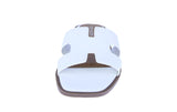 WOMAN'S SHOES WHITE PU LEATHER SANDALS ELIO-20