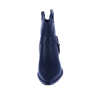 WOMAN'S SHOES BLACK PU LEATHER BOOTIES ELK-53