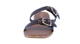 WOMAN'S SHOES COFFE PU LEATHER SANDALS EVERY-03