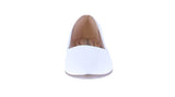 WOMAN'S SHOES WHITE PU FLATS HERA-8W