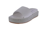 WOMAN'S SHOES WHITE NUB/GLITTER SANDALS INNOVATION-8