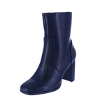 WOMAN'S BOOTIES BLACK PU LEATHER IVY-1