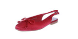 WOMAN'S FLATS RED SATIN JAMIE-63