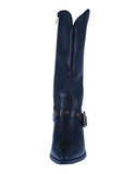 WOMAN'S SHOES BLACK PU LEATHER BOOTS JUBILEE-35