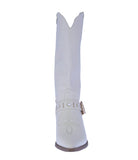 WOMAN'S SHOES IVORY PU LEATHER BOOTS JUBILEE-35