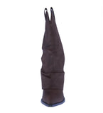 WOMAN'S SHOES BROWN NUB BOOTS JUBILEE-66