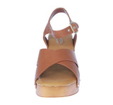 WOMAN'S SHOES TAN PU LEATHER HEELS JUNGLE-22