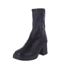 WOMAN'S BOOTIES BLACK PU JUPITER-01