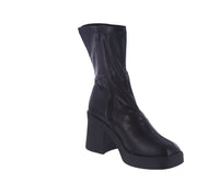 WOMAN'S BOOTIES BLACK PU JUPITER-01