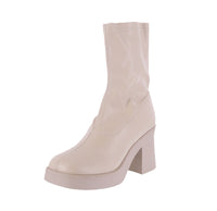 WOMAN'S BOOTIES BONE PU JUPITER-01