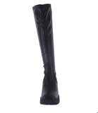 WOMAN'S BOOTS BLACK PU JUPITER-12