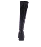 WOMAN'S BOOTS BLACK PU JUPITER-12