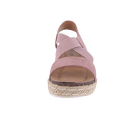 KID'S SHOES DUSTY PINK PU LEATHER WEDGE SANDAL LIBERTY-84K