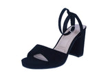 WOMAN'S SHOES BLACK NUB HEELS LILY-62