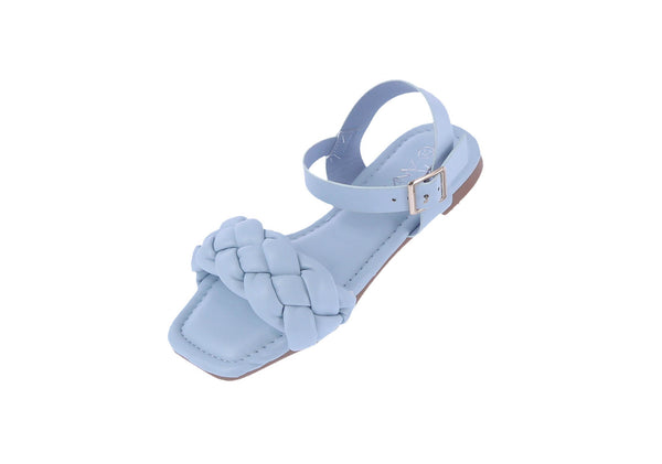 KID'S SHOES BLUE PU LEATHER SANDALS LIVIA-8K