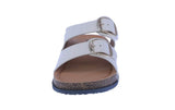 WOMAN'S SHOES IVORY DENIM SANDALS LUCA-5