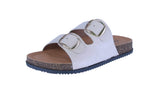 WOMAN'S SHOES IVORY DENIM SANDALS LUCA-5