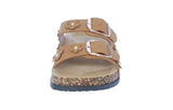 KID'S SHOES TAN NUB SANDALS LUCA-6K
