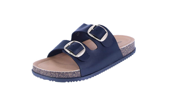 WOMAN'S SHOES BLACK PU SANDALS LUCA-8