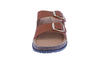 WOMAN'S SHOES TAN PU LEATHER SANDALS LUCA-8