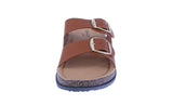 WOMAN'S SHOES TAN PU LEATHER SANDALS LUCA-8