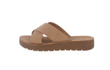 WOMAN'S SHOES CAMEL NUB SANDALS LUCY